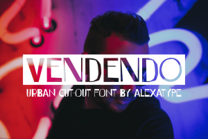 The Edgy, Futuristic Urban Font – Vendendo