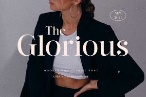 The Glorious Modern and Classic Font