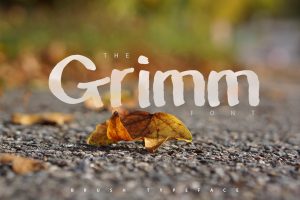 The Grimm Brush Typeface