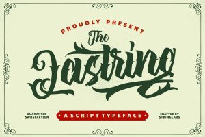 The Lastring – Tattoo Script Font
