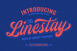 The Linestay – Display Script Font