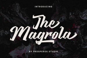 The Magrola – Vintage Script Font