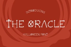 The Oracle Halloween Font