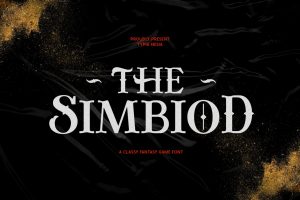 The Simbiod – Classic Adventure Fantasy Game Font