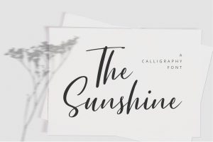 The Sunshine – Elegant Font