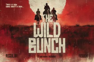 The Wild Bunch – Western Cowboy Display Font