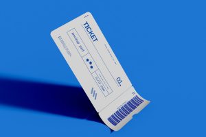 Ticket  Mockup