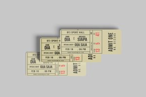 Ticket Mockup