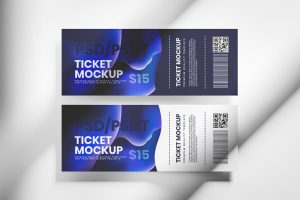 Ticket Mockup