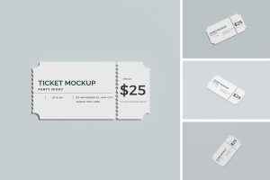 Ticket Mockup