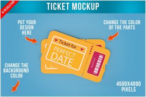 Ticket Mockup