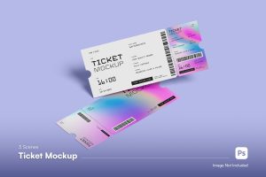 Ticket Mockup
