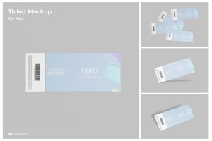 Ticket Mockup