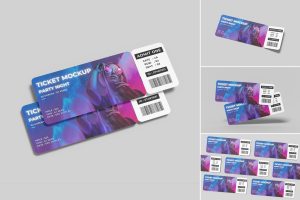 Ticket Mockup