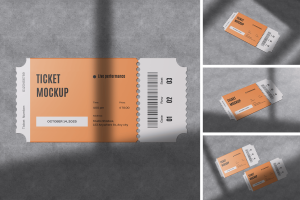 Ticket Mockup