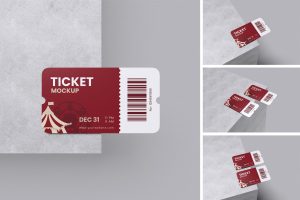 Ticket Mockup
