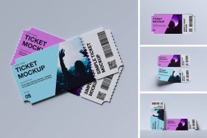 Ticket Mockup