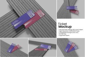 Ticket Mockup