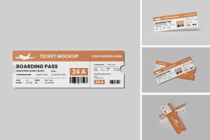Ticket Mockup