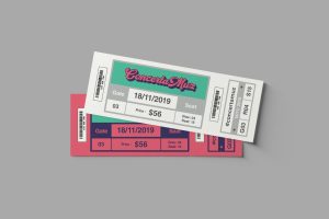 Ticket Mockups