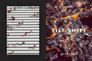 Tilt Shift Effect for Posters