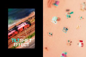 Tilt Shift Effect for Posters