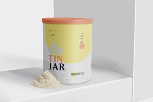 Tin Jar Mockups