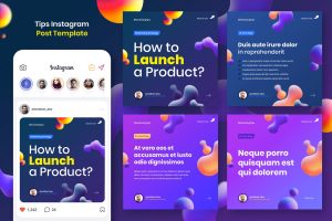 Tips Instagram Post Template