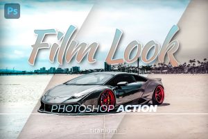 Titanium Film Look Photoshop Action