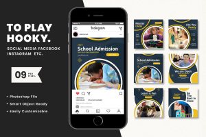 To play hooky Social Media Kit