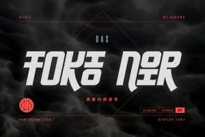 TOKIO NOIR Font
