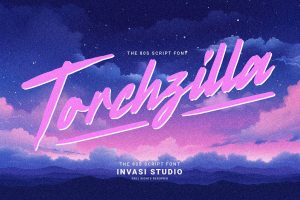 Torchzilla – Retro Script