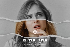 Torn Paper Effect
