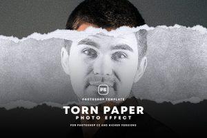 Torn Paper Effect