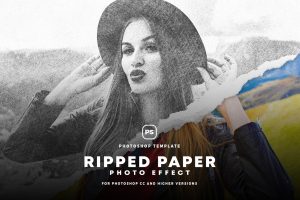 Torn Paper Effect