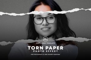 Torn Paper Effect