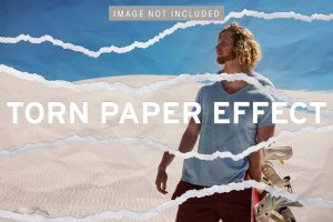 Torn Paper Effect