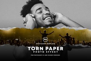 Torn Paper Effect