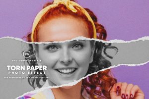 Torn Paper Effect