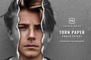 Torn Paper Effect Photoshop