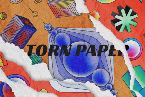 Torn Paper Photoshop Effect