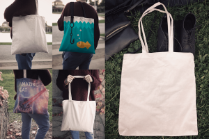Tote Bag Mockups Vol. 1