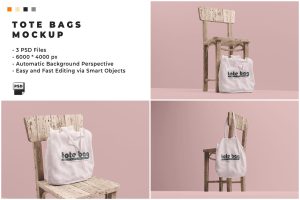 Tote Bags Mockup