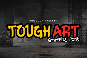 Toughart – Urban Graffiti Font