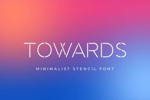 Towards – Minimalis Stencil