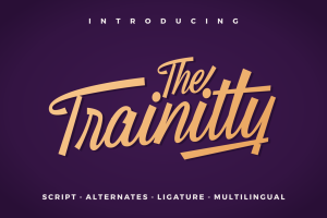 Trainitty Vintage Script