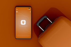 Travel App Mockup