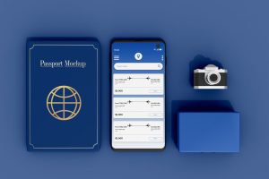 Travel App Mockup