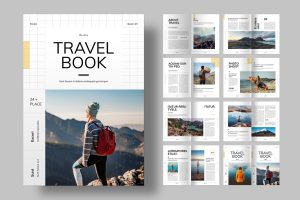 Travel Book Layout