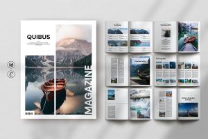 Travel Magazine Layout